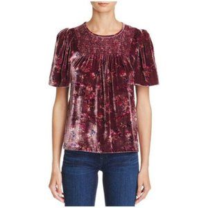 Rebecca Taylor Velvet Top